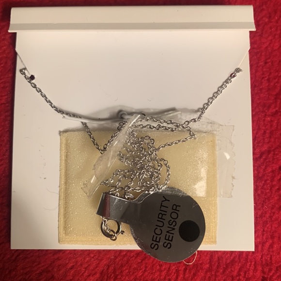 NWT Sterling Silver Cubic Zirconia Initial “C” Necklace. - Picture 2 of 3